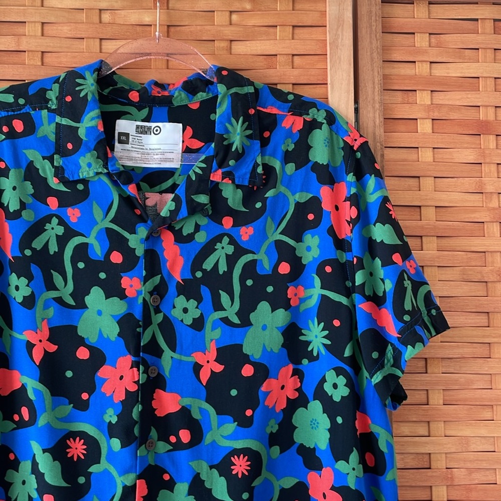 Target Floral Button Down - Picture 4 of 5
